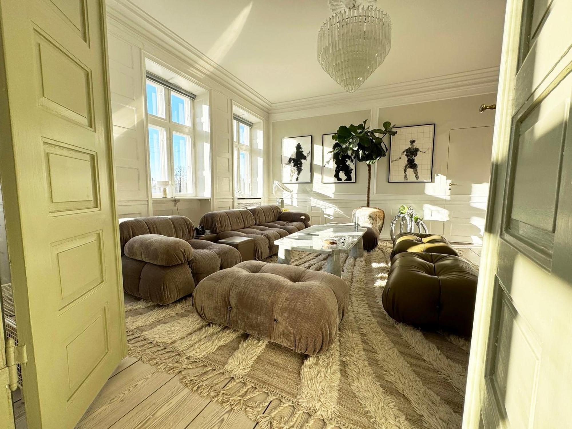 Апартаменты Luxury 'Kings Garden View' 260M2 Prime Located Flat Копенгаген Экстерьер фото